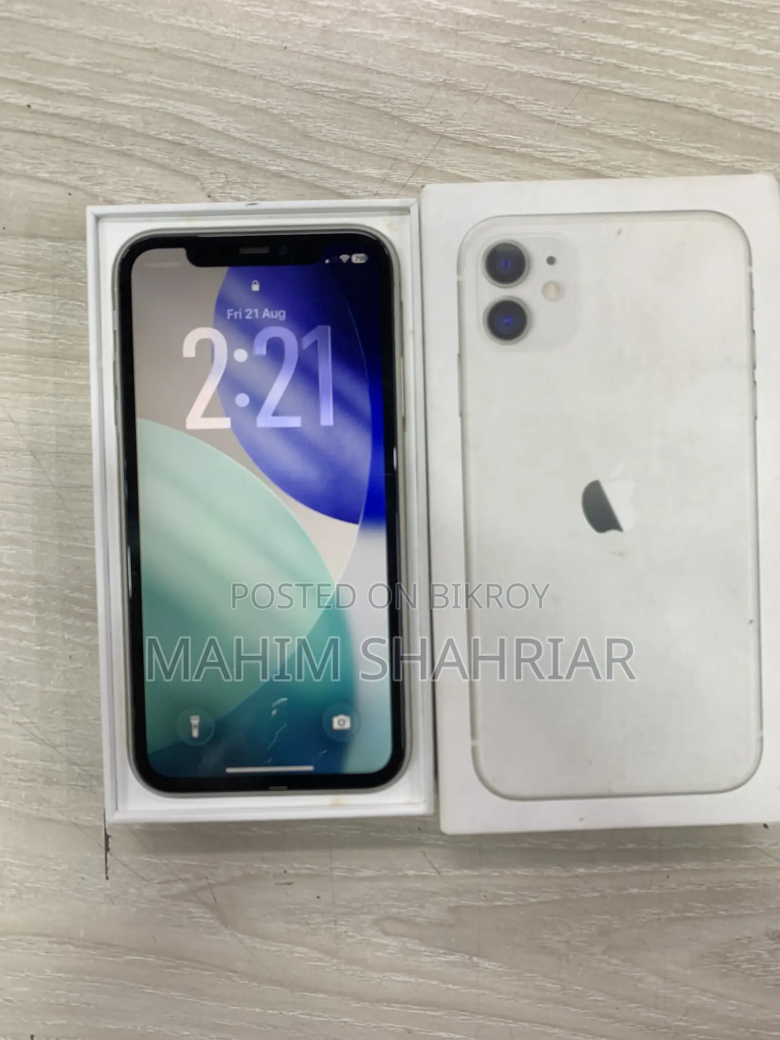 অ্যাপল আইফোন ১১ ১২৮ জিবি হোয়াইট