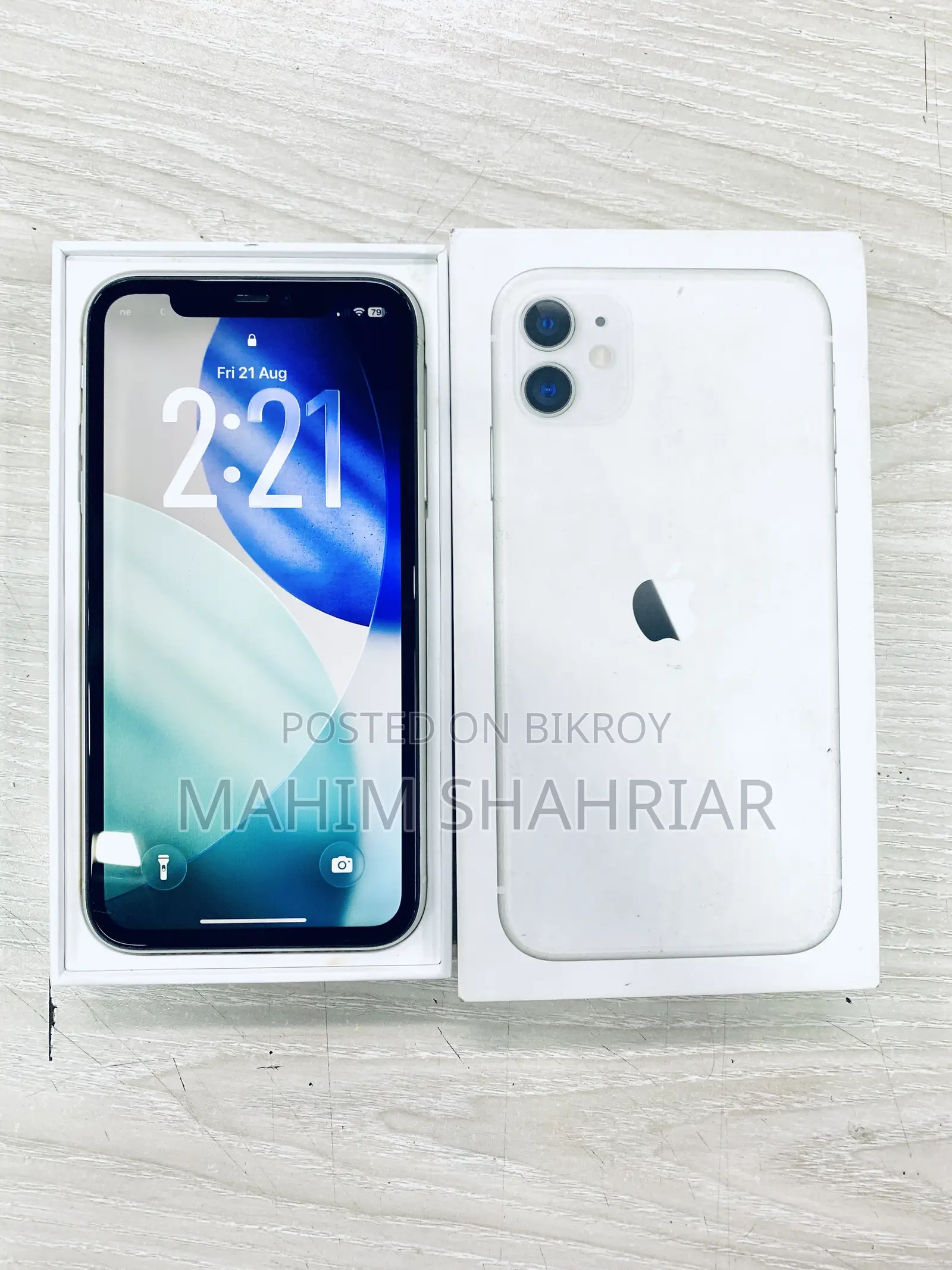 অ্যাপল আইফোন ১১ ১২৮ জিবি হোয়াইট