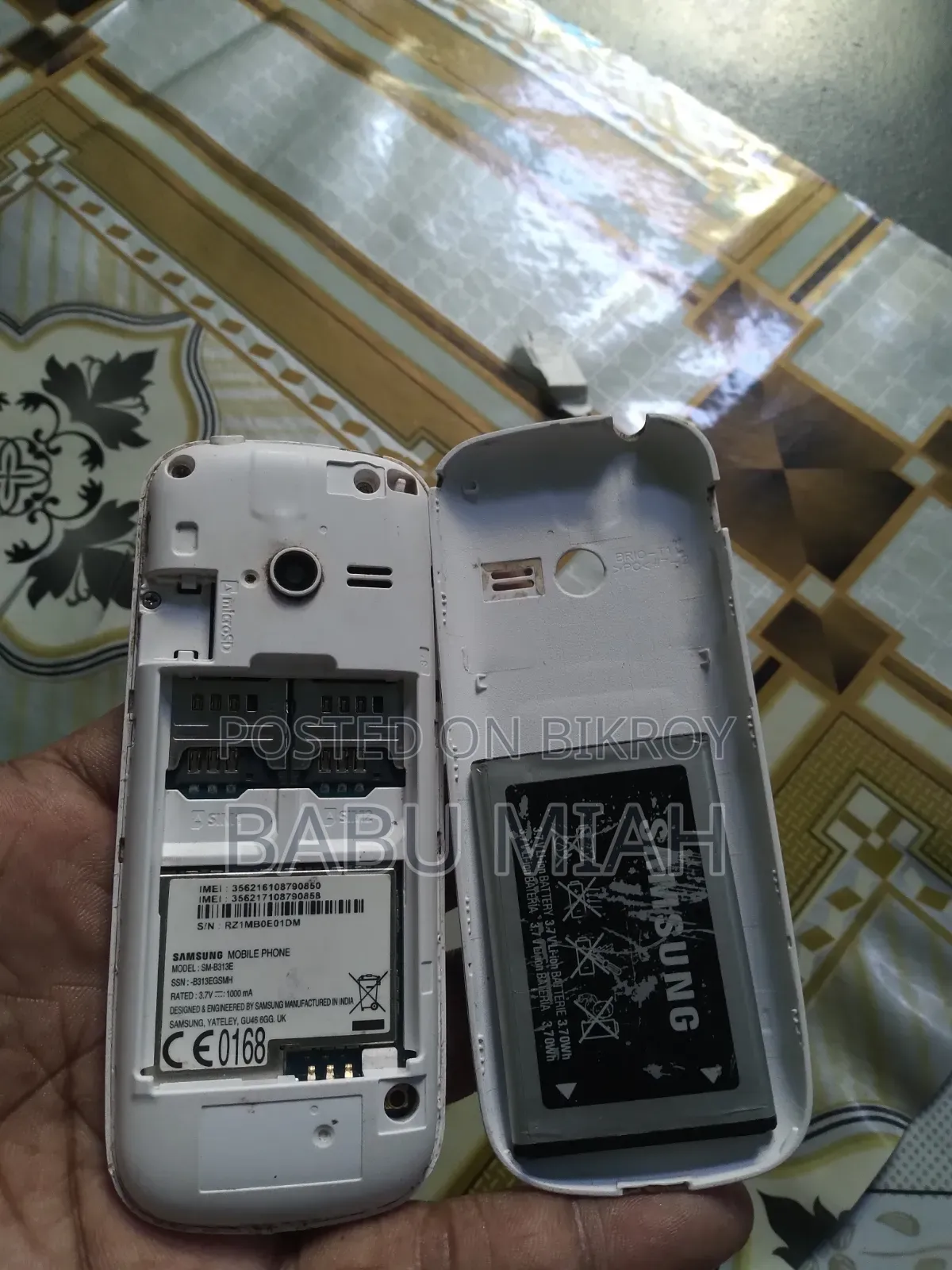 Samsung B310 White