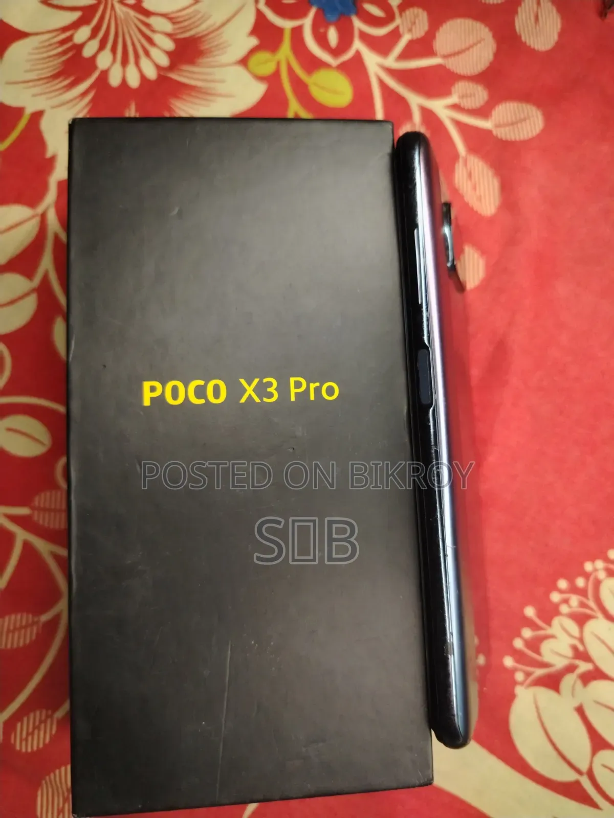শাওমি পোকো এক্স৩ প্রো ২৫৬ জিবি ব্ল্যাক