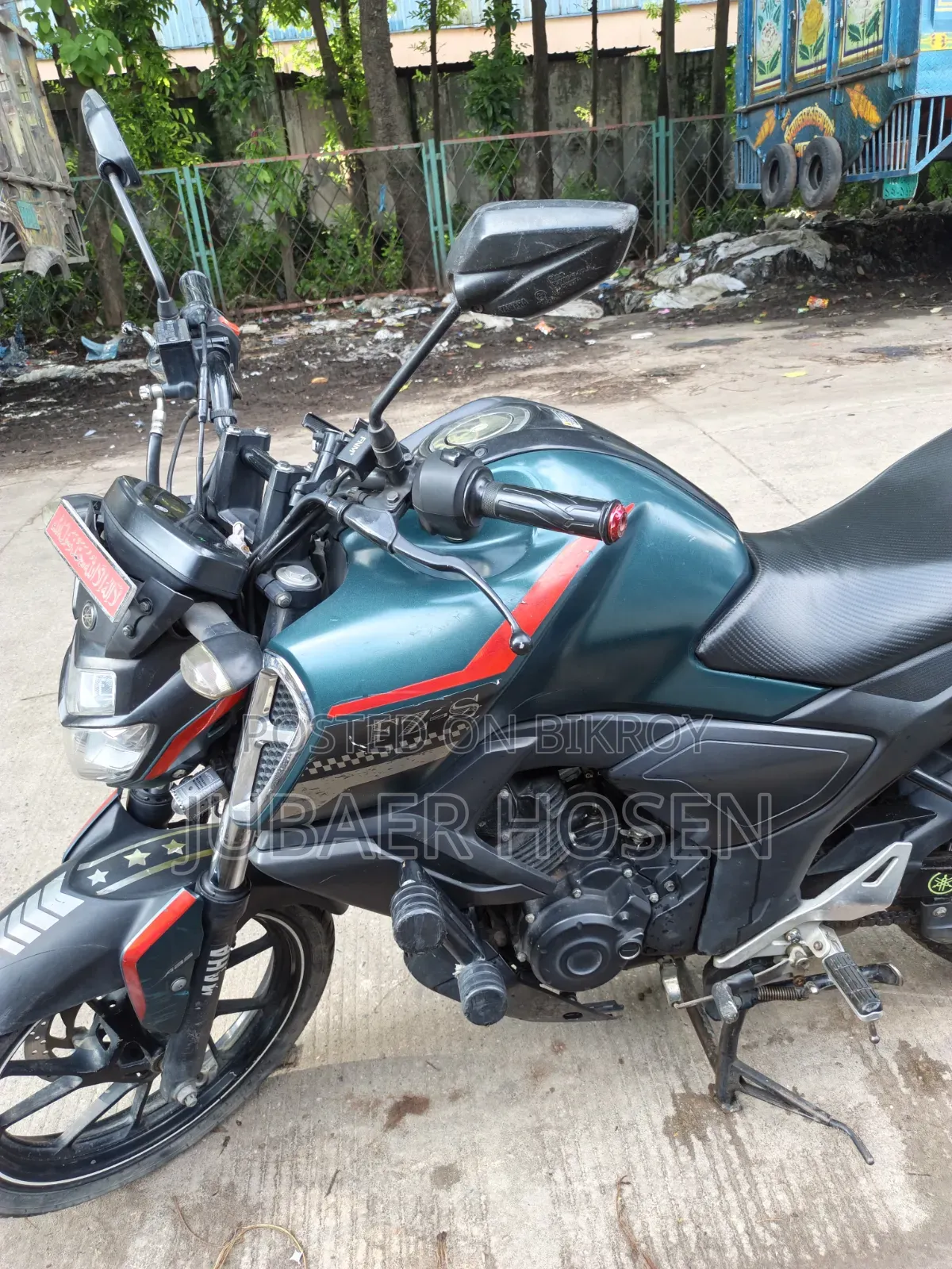 Yamaha FZS V3 2021 Green