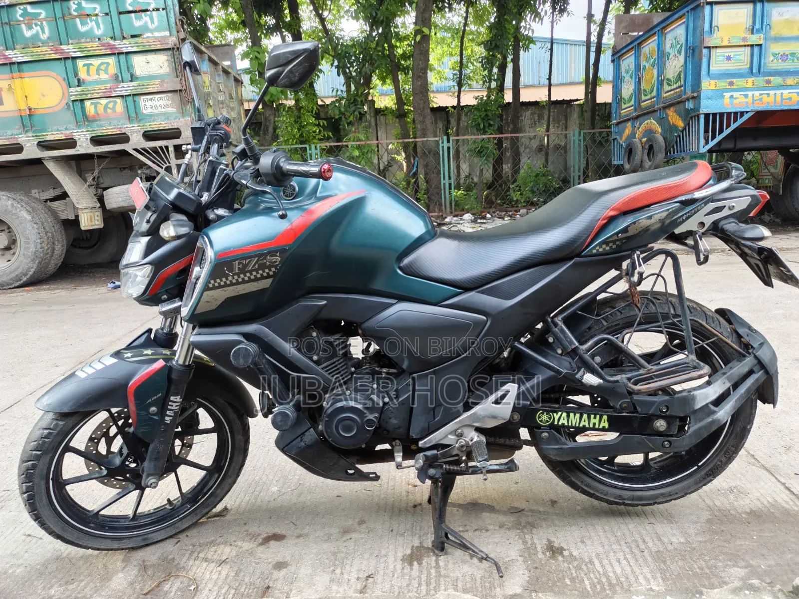 Yamaha FZS V3 2021 Green