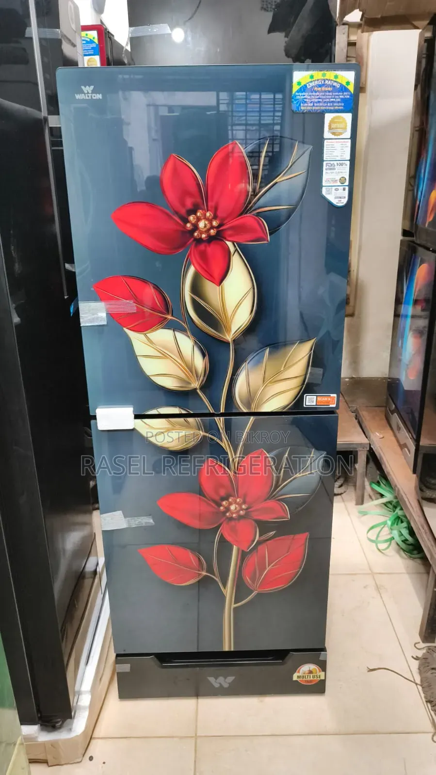 213 Liter Walton Fridge Model Wfa-2a3-Gdel at 32% Discount.