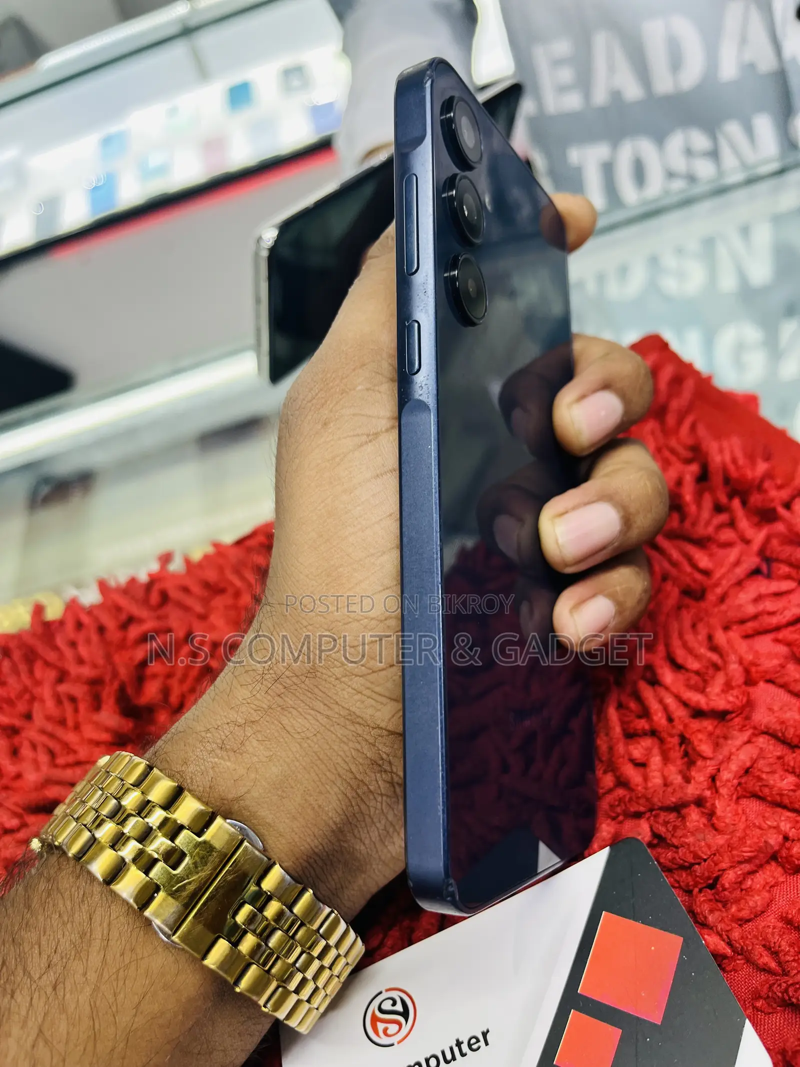 স্যামসাং গ্যালাক্সি এ৩৫ ১২৮ জিবি ব্ল্যাক