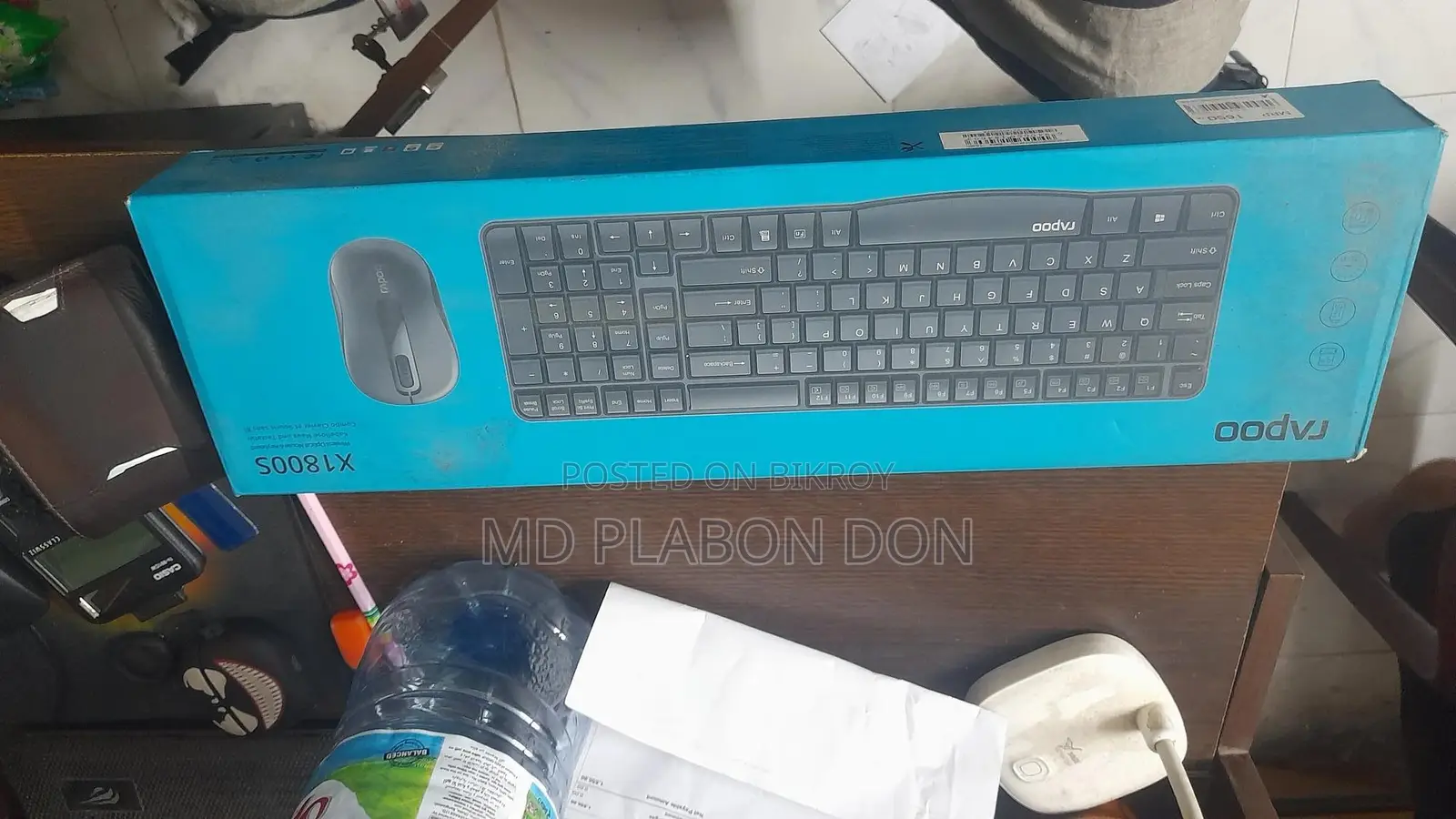 Rapoo X1800S ওয়্যারলেস কিবোর্ড মাউস কম্বো