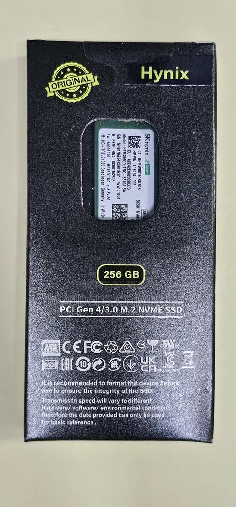 Samsung M.2 NVMe 256 GB Original With 1 Year Warranty