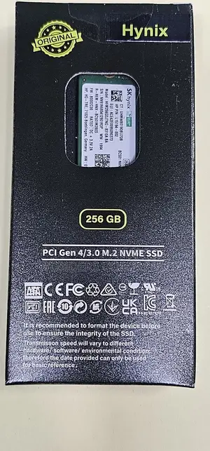 Samsung M.2 NVMe 256 GB Original With 1 Year Warranty