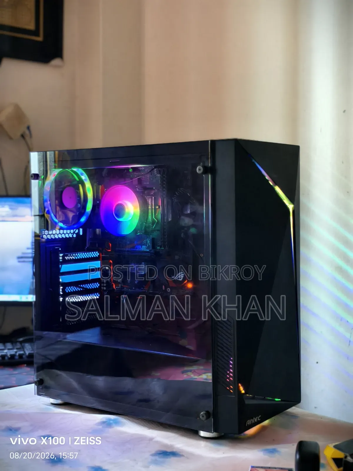 ডেস্কটপ কম্পিউটার ASUS 8GB Intel Core I7 SSD 256GB