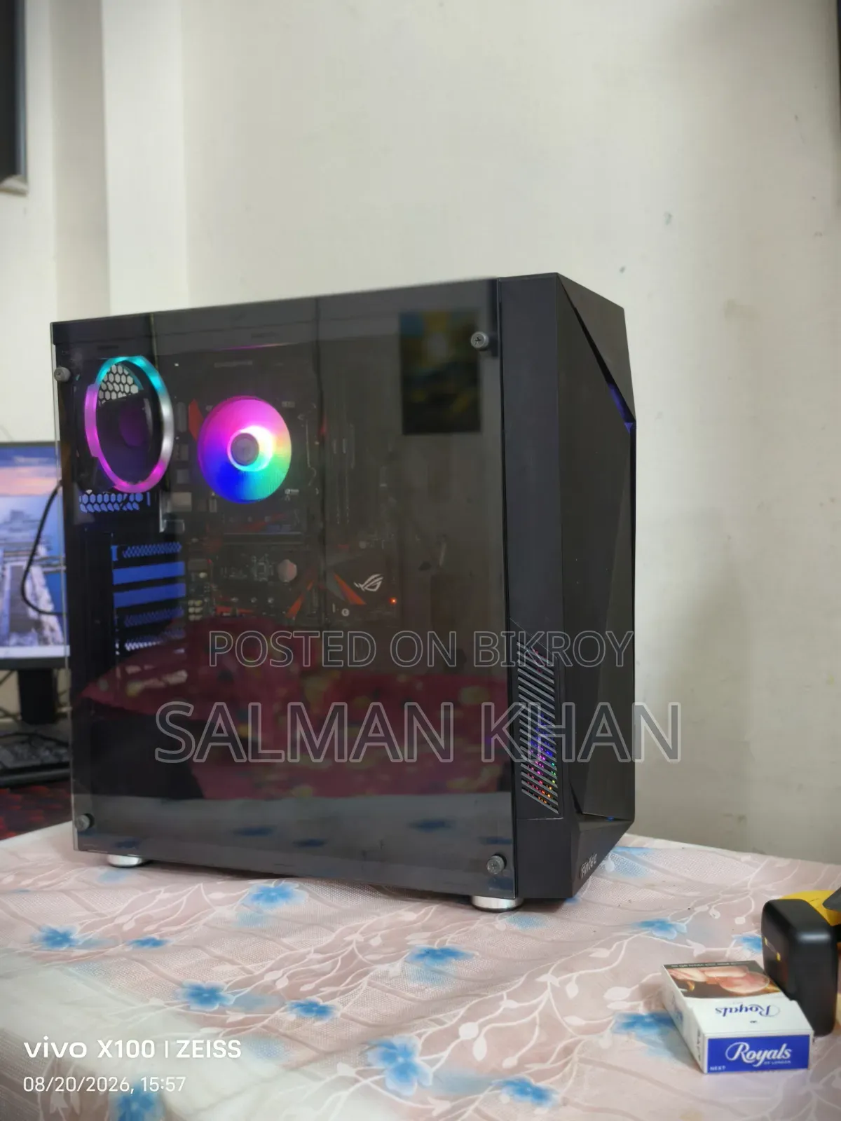ডেস্কটপ কম্পিউটার ASUS 8GB Intel Core I7 SSD 256GB