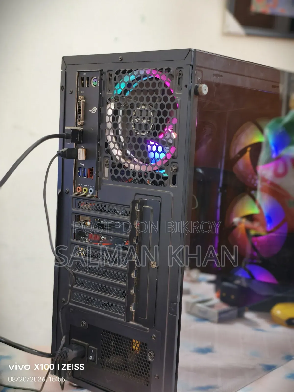 ডেস্কটপ কম্পিউটার ASUS 8GB Intel Core I7 SSD 256GB
