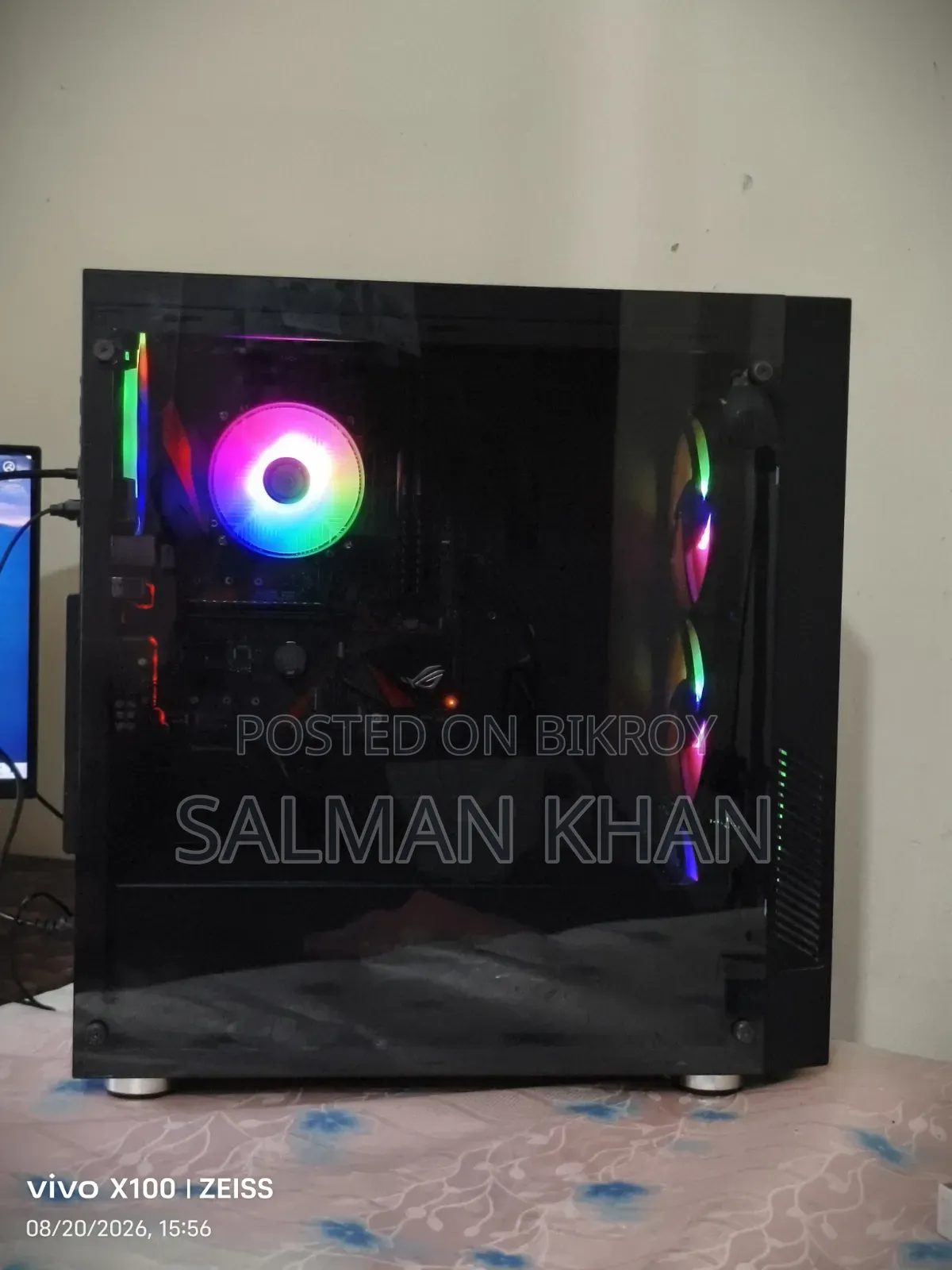ডেস্কটপ কম্পিউটার ASUS 8GB Intel Core I7 SSD 256GB