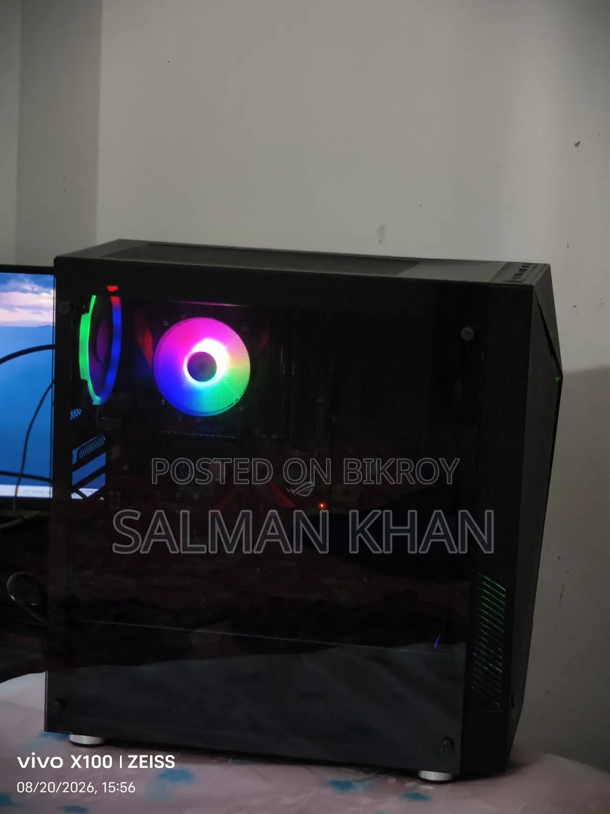 ডেস্কটপ কম্পিউটার ASUS 8GB Intel Core I7 SSD 256GB