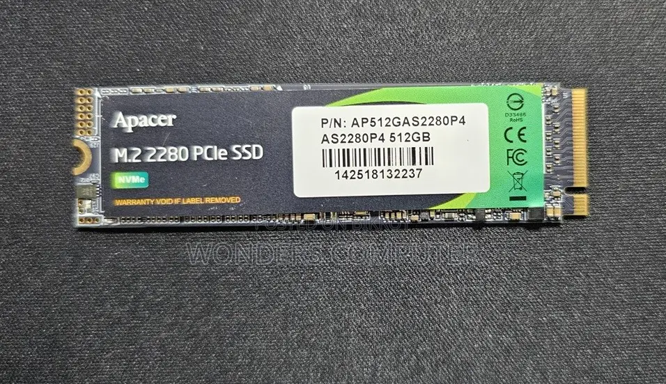 Apacer 512gb M.2 Nvme SSD Original 1 Year Warranty