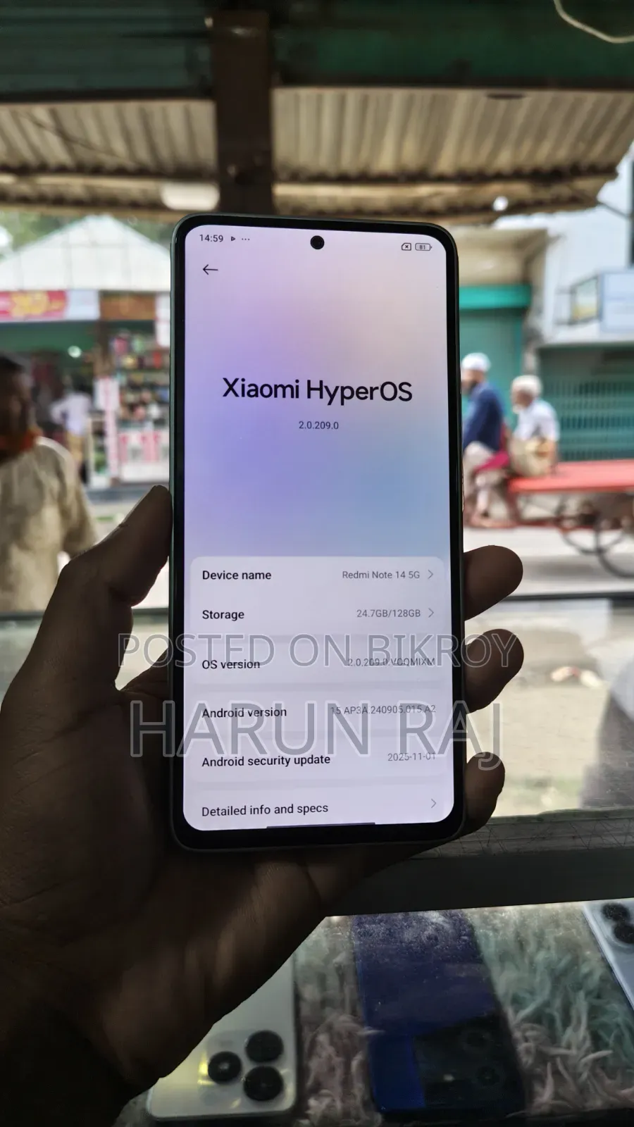 Xiaomi Redmi Note 14 5G 256 GB White