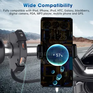 Universal Motorcycle Handlebar Phone Fast Charger