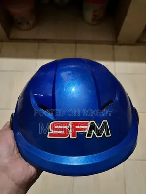 SFM Premium Blue Helmet - সেরা দামে (Excellent Condition)
