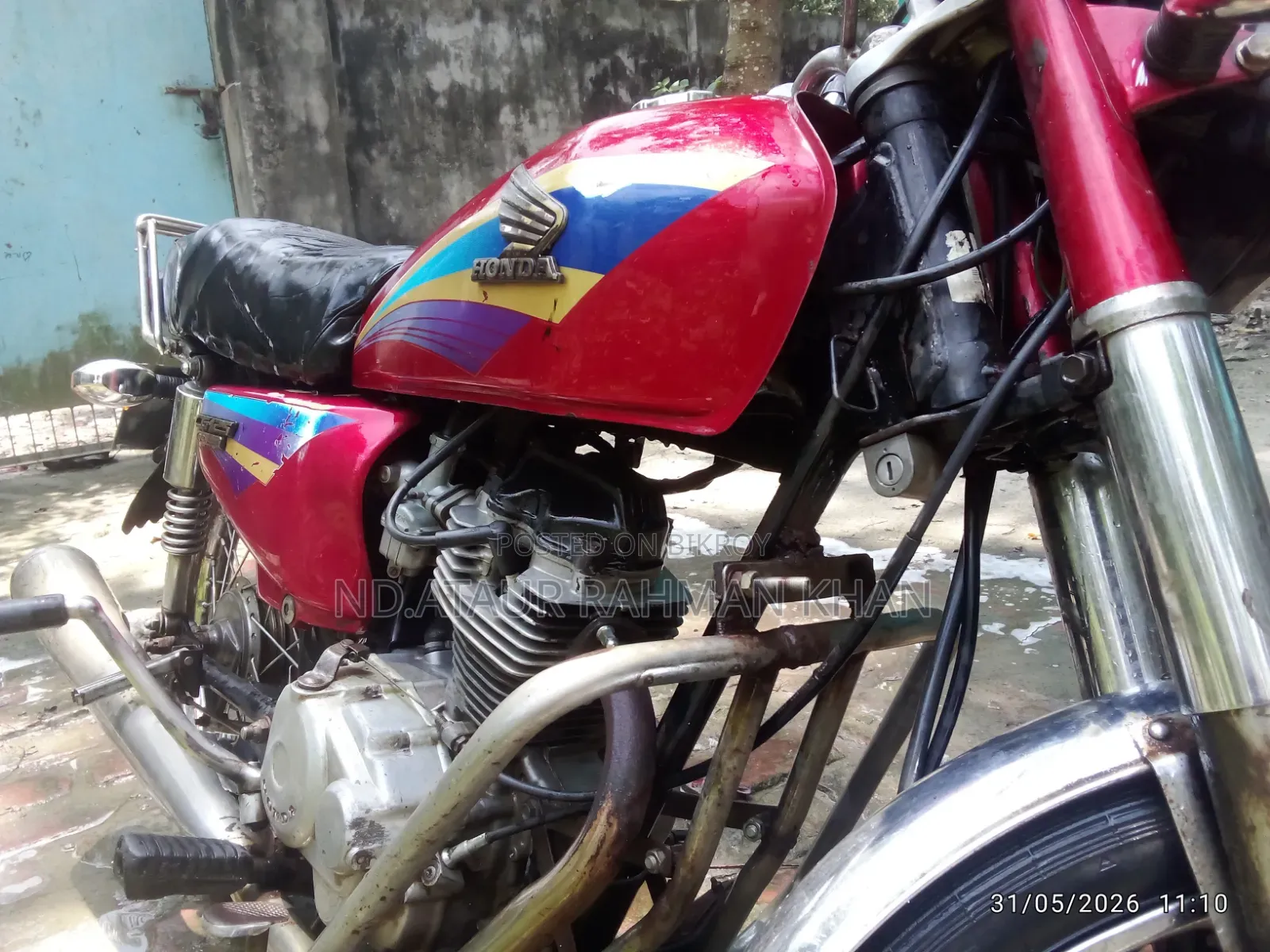 Honda CG110 2009 Red