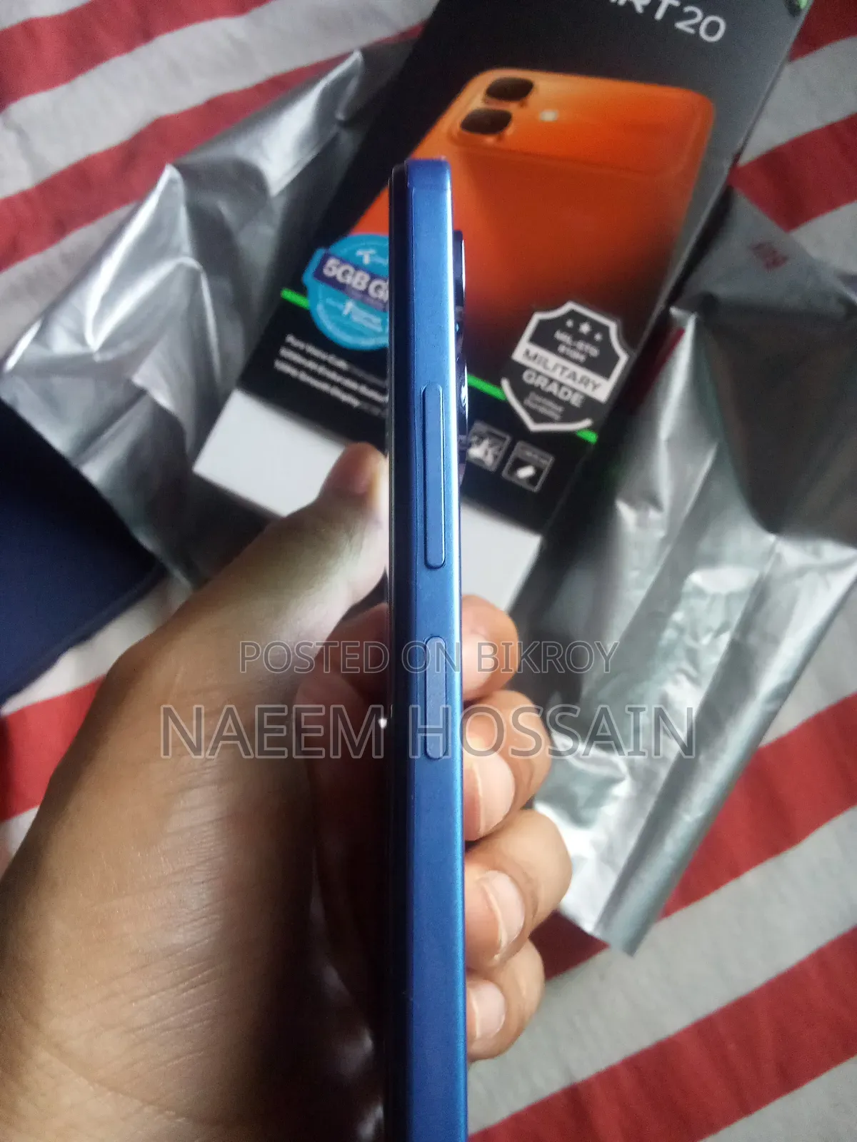 New Infinix Smart 20 64 GB Blue