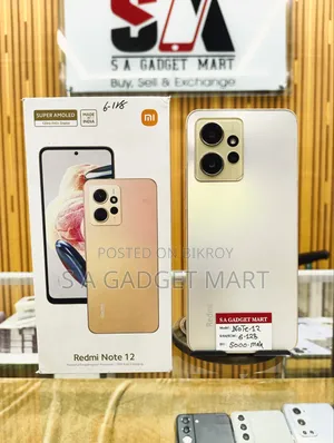 শিওমি রেডমি নোট ১২ ১২৮ জিবি রোস গোল্ড