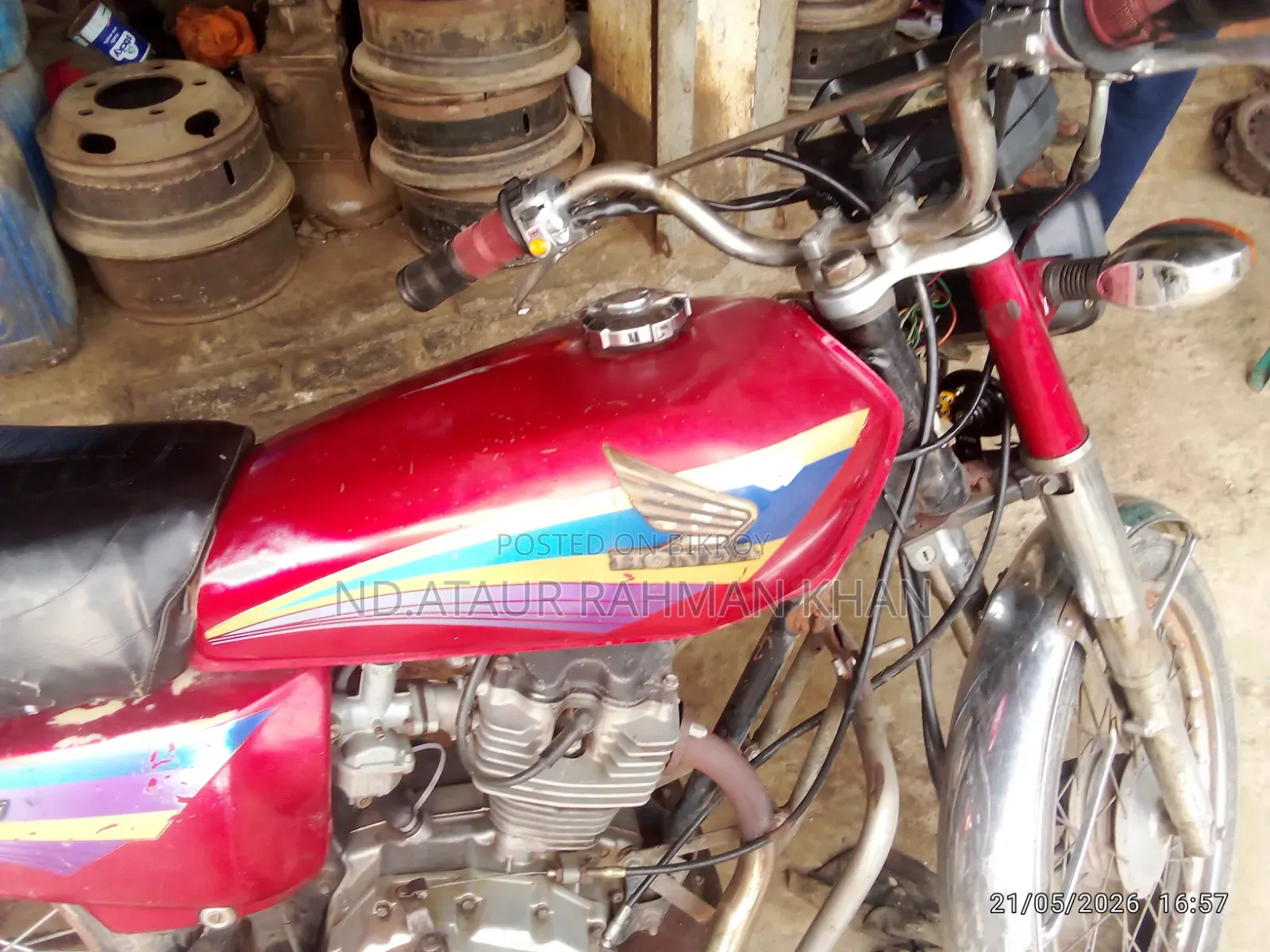 Honda CG110 2009 Red