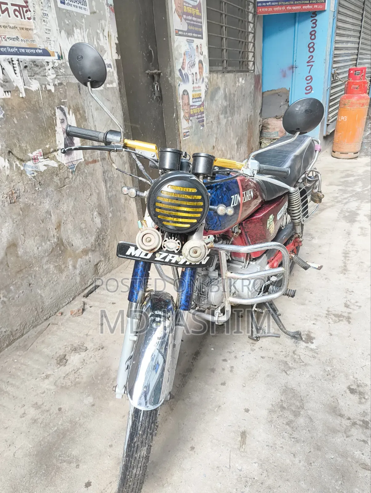 Zongshen ZS 50 2000 Red