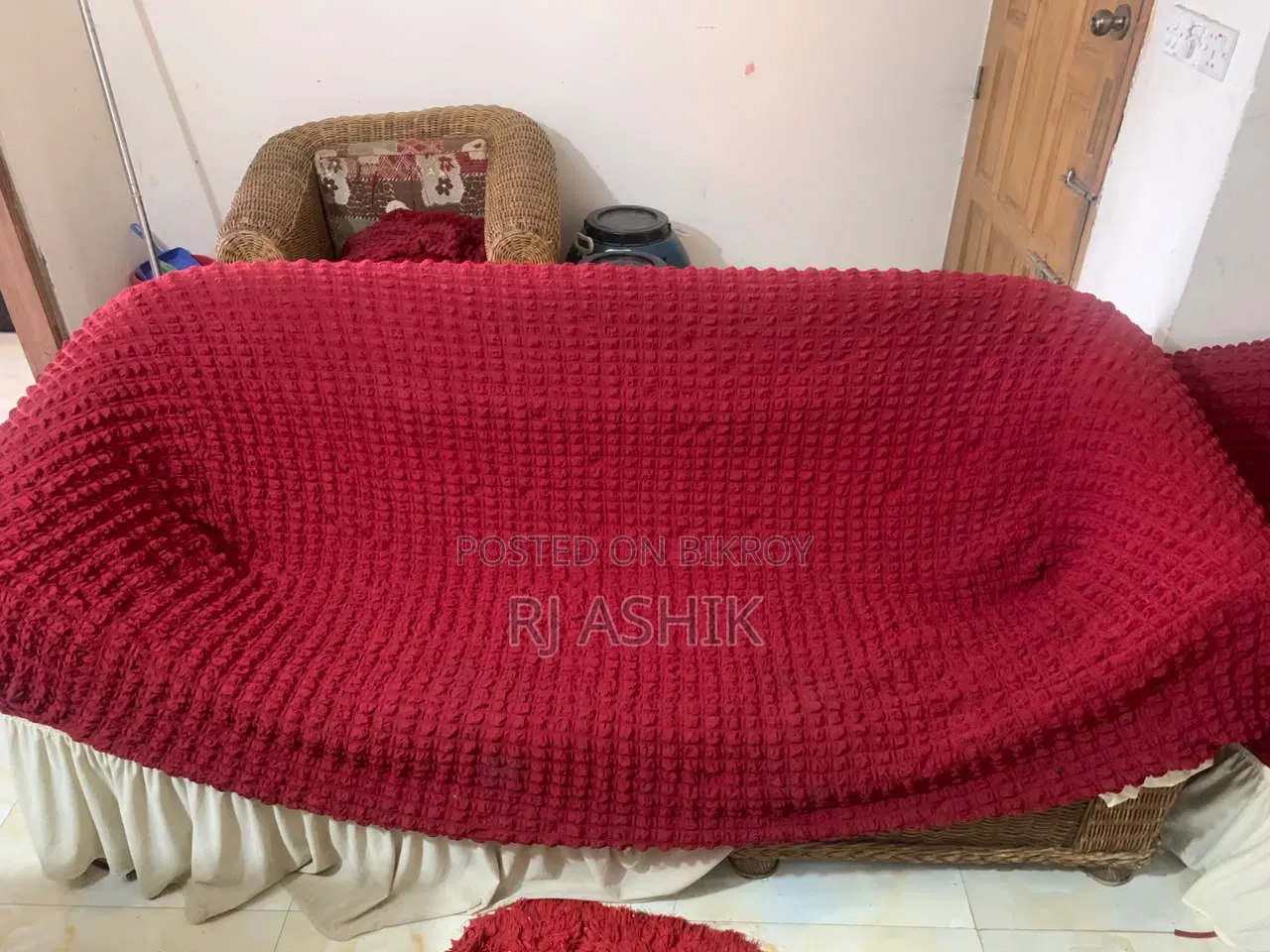 Urgent Sale — Good Condition Old Sofa at an Affordable Price!