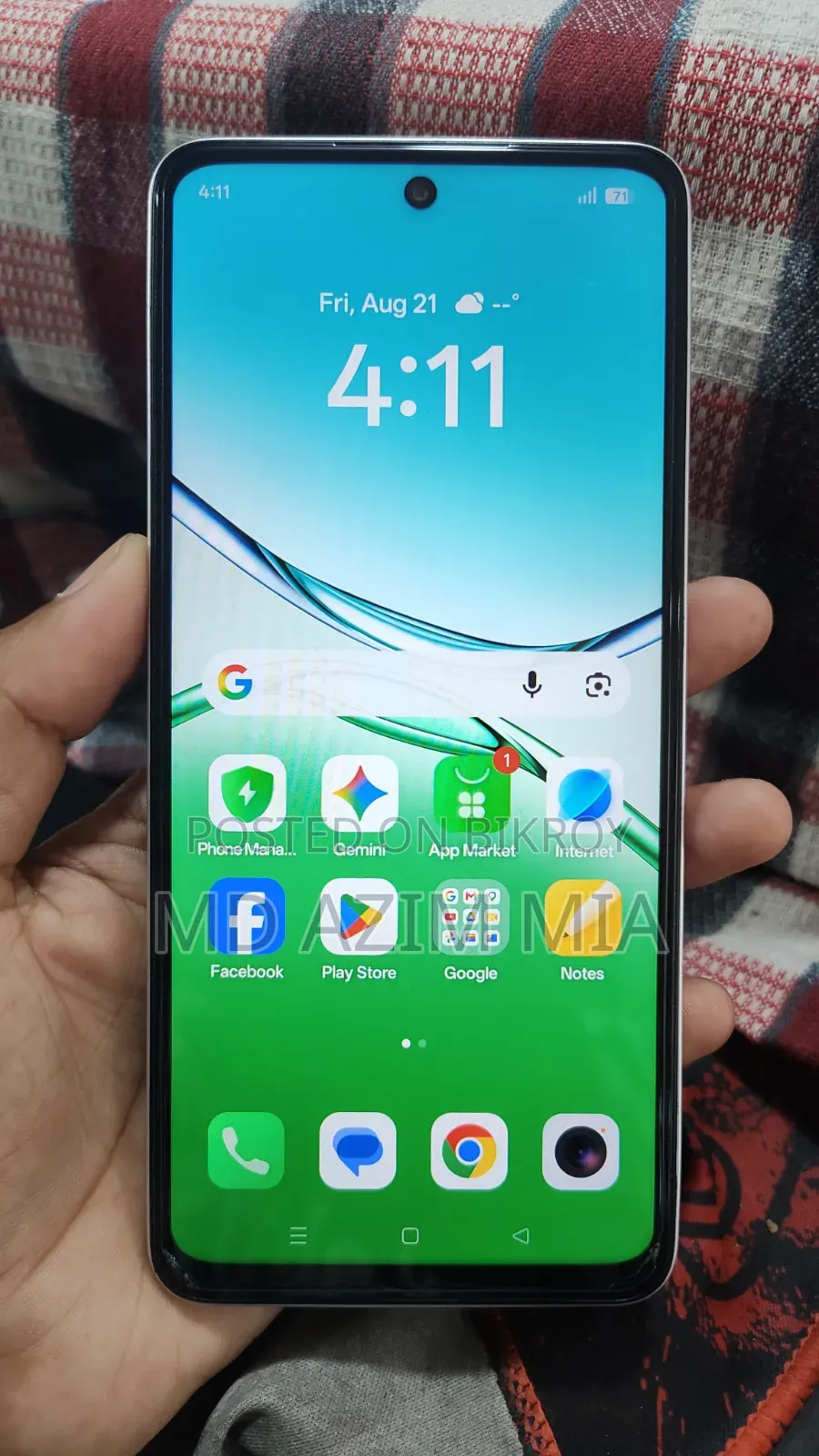 Oppo A5X 128 GB White