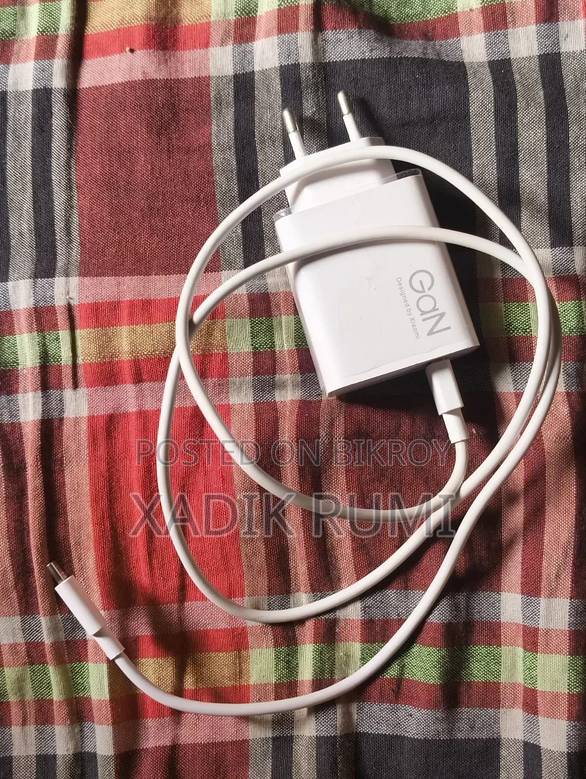 Original Xiaomi 67W GaN Fast Charger With Cable