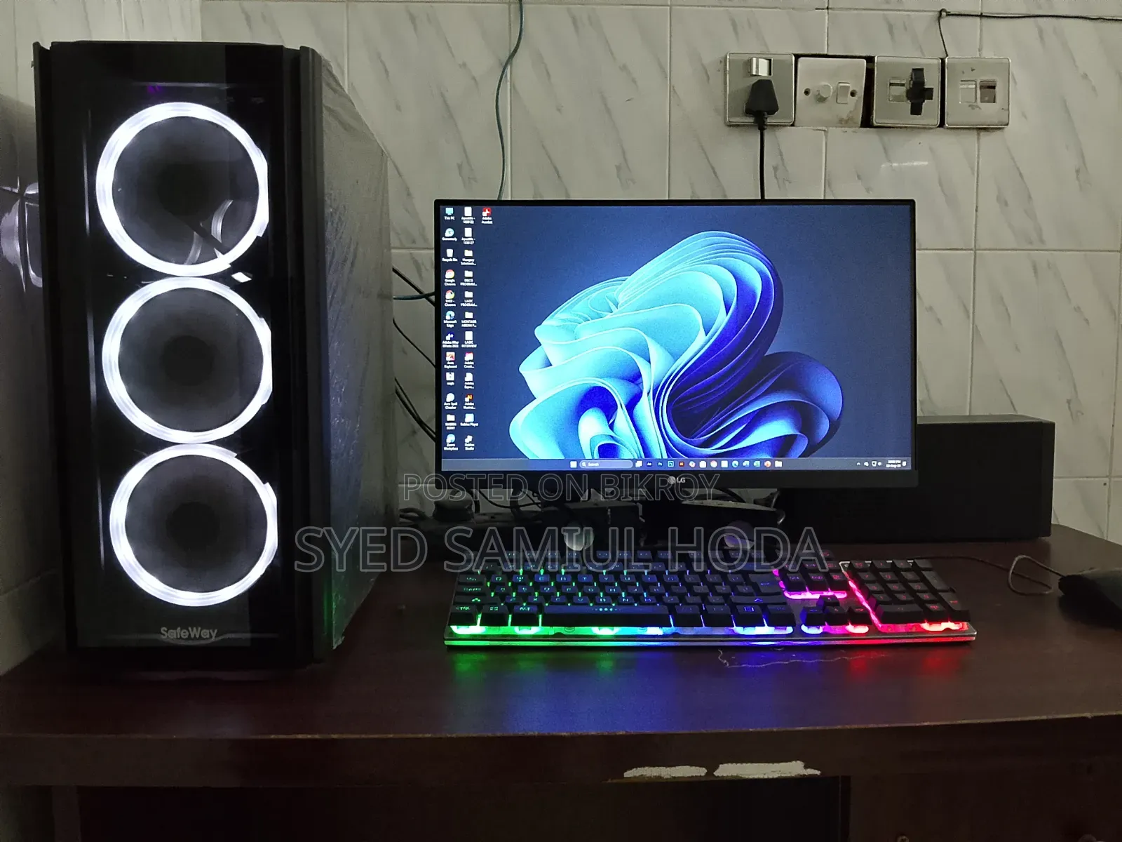 Desktop Computer Gigabyte 16GB AMD Ryzen 5 HDD+SSD 1.5T
