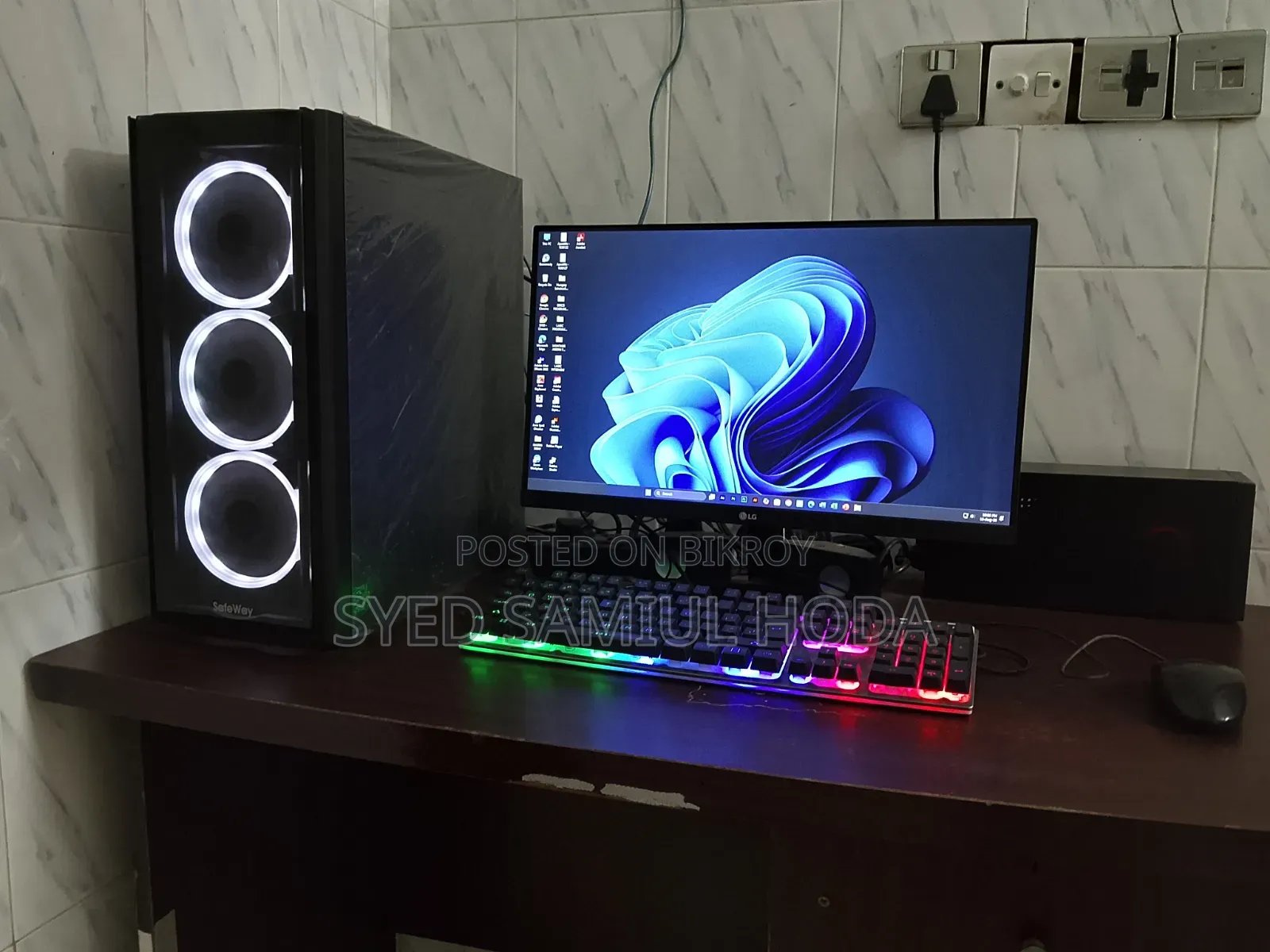 Desktop Computer Gigabyte 16GB AMD Ryzen 5 HDD+SSD 1.5T