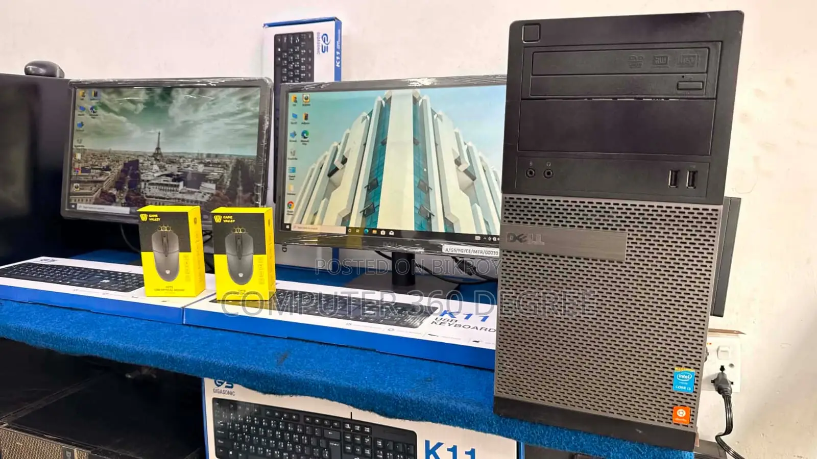 Desktop Computer Dell OptiPlex 3010 8GB Intel Core I3 500GB HDD