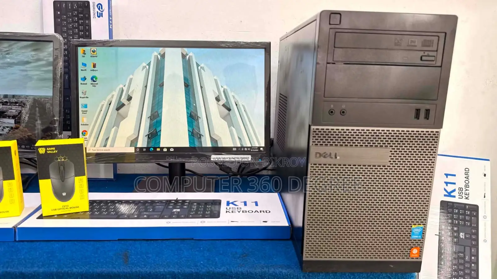 Desktop Computer Dell OptiPlex 3010 8GB Intel Core I3 500GB HDD