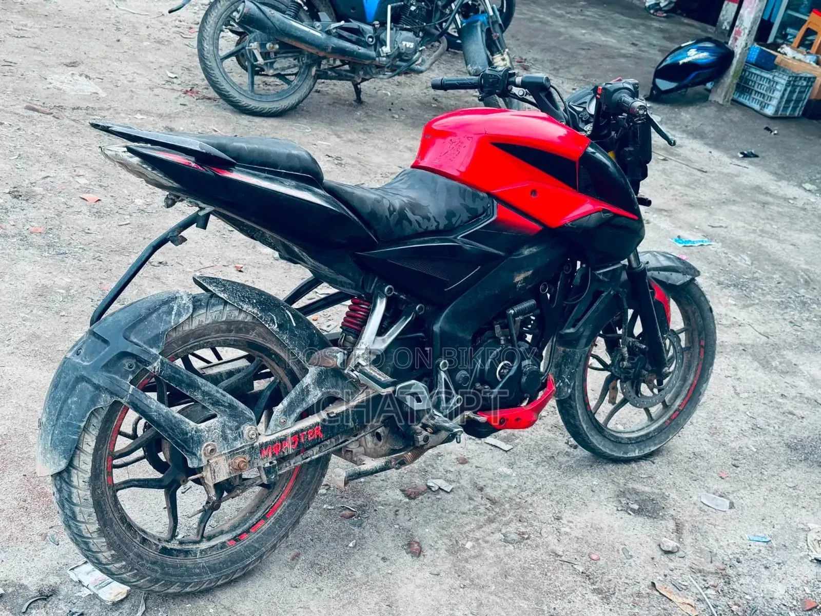 বাজাজ পালসার এনএস ১৬০ ২০১৯ রেড