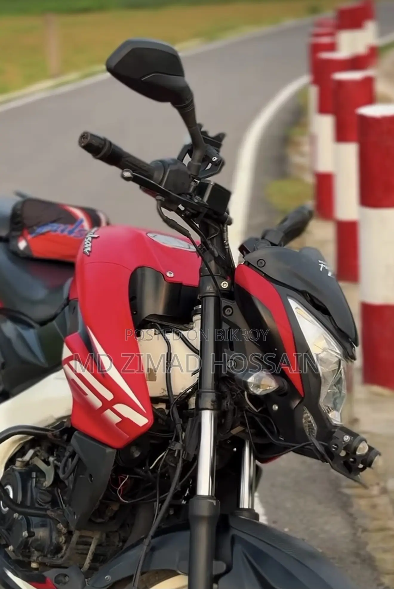 Bajaj Pulsar NS 160 2022 Red