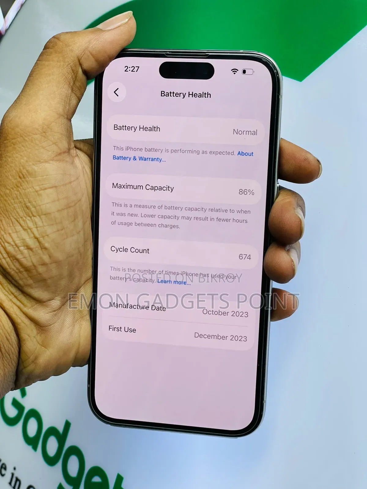 Apple iPhone 15 Pro 256 GB Gray