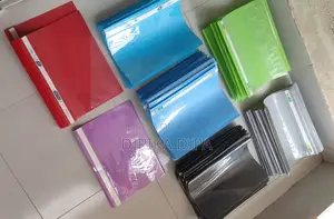 A4 Size Clear Plastic File