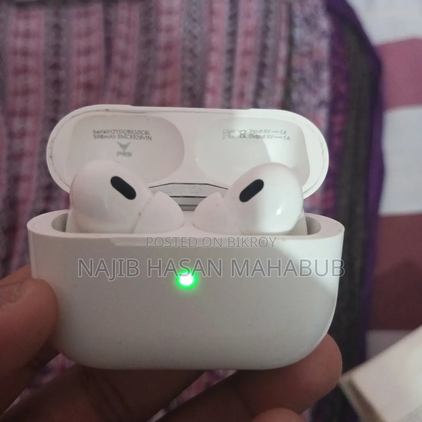 Airpods Pro 2 Generation. 1st Copy With Free Case for Airpods!!!