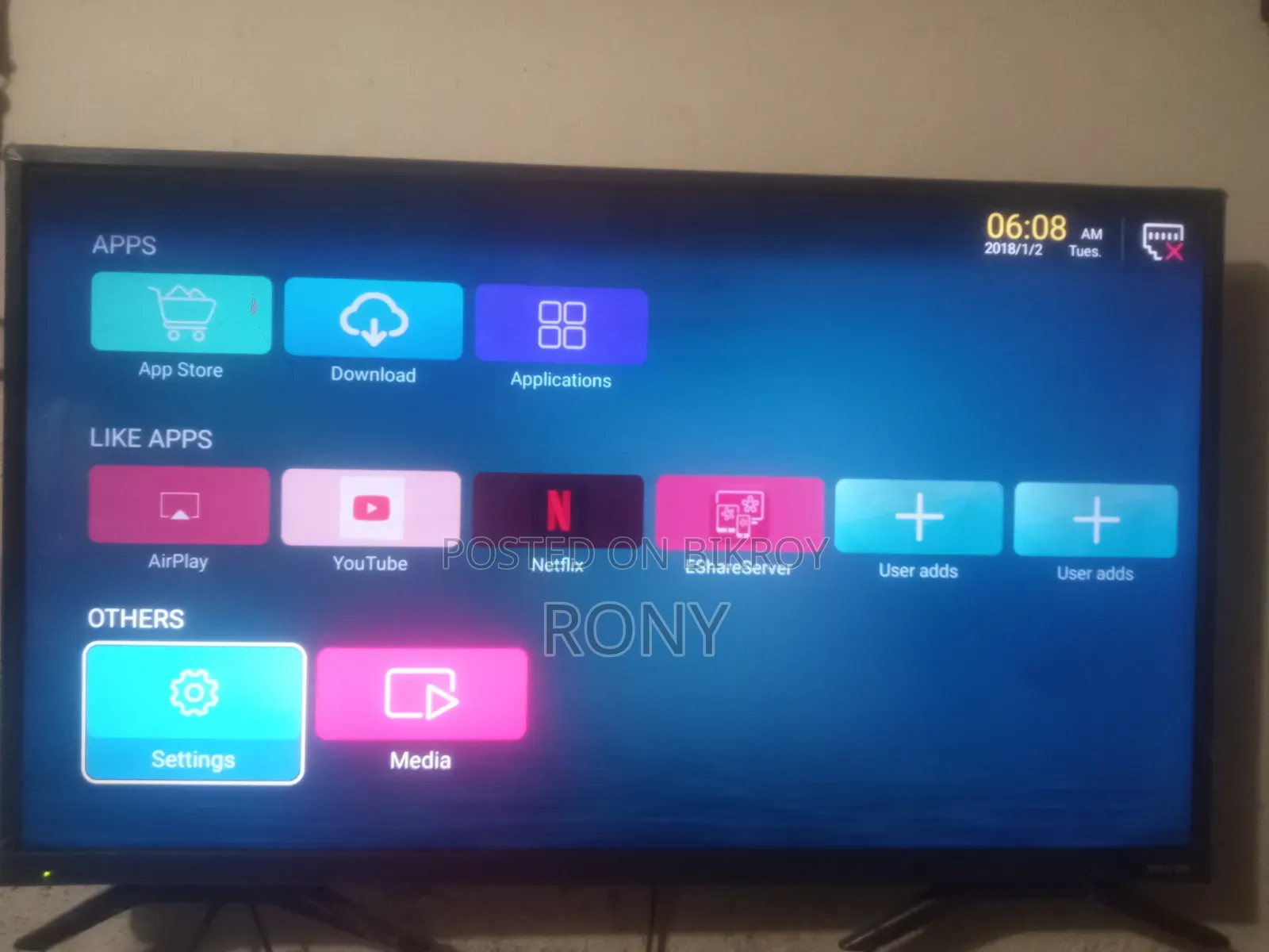 Walton HD, Smart Android 43" TV