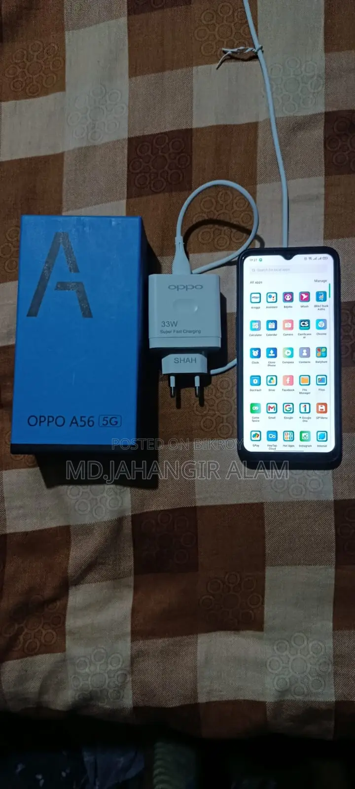 Oppo A56 5G 256 GB Black