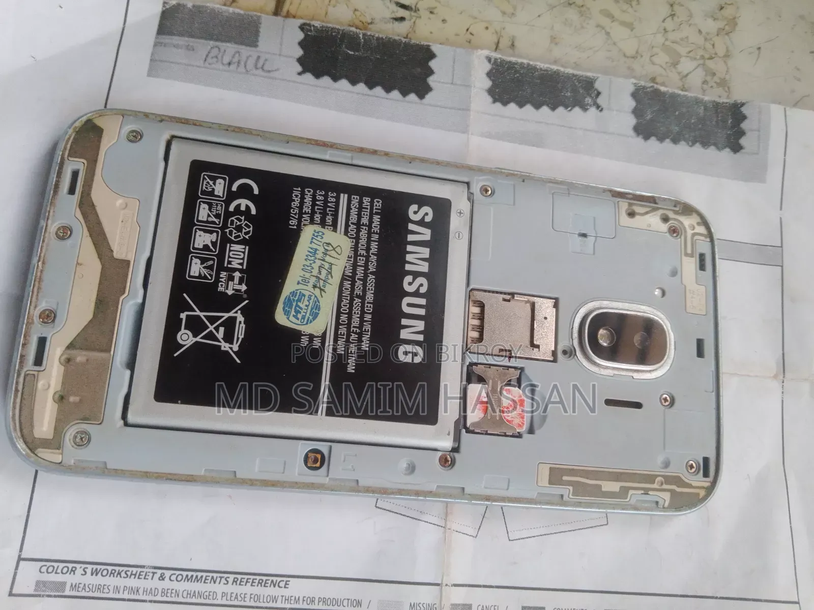 Samsung Galaxy Core Prime 8 GB Blue