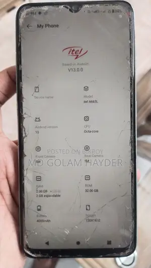 Itel A05s 32 GB Gray