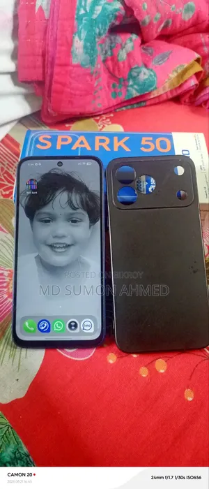 টেকনো স্পার্ক ৫ প্রো ১২৮ জিবি নীল