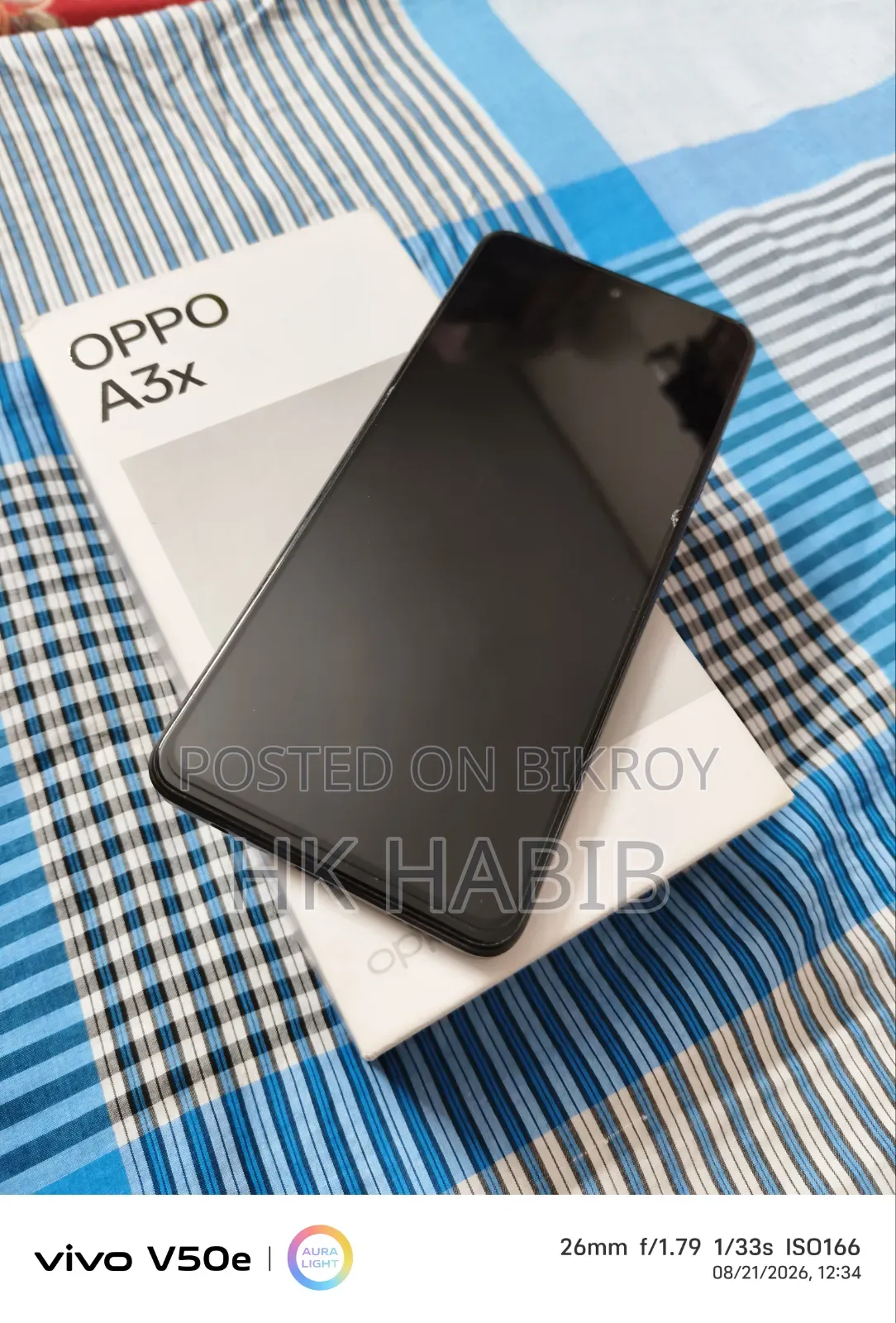 Oppo A3x 128 GB Purple