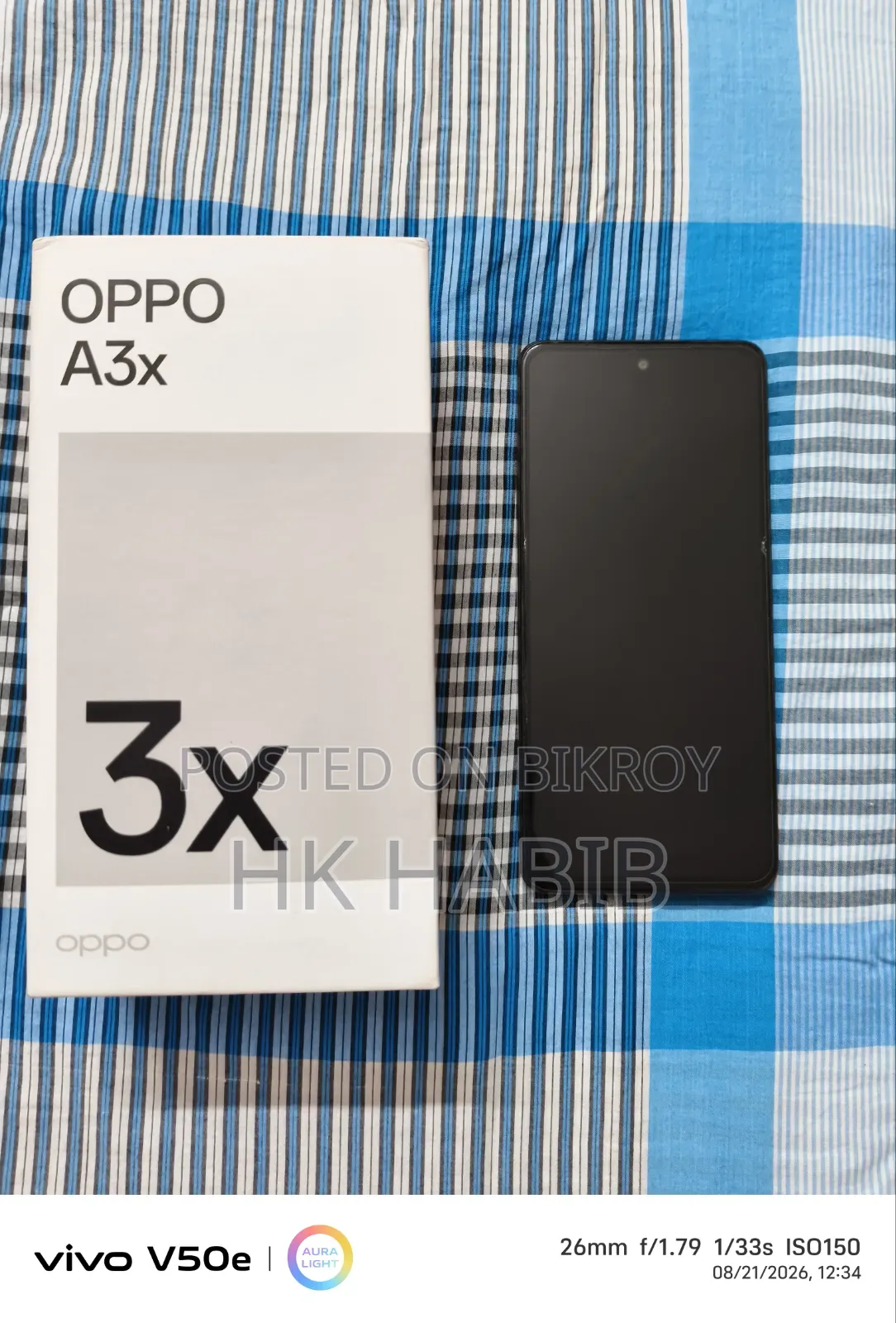 Oppo A3x 128 GB Purple