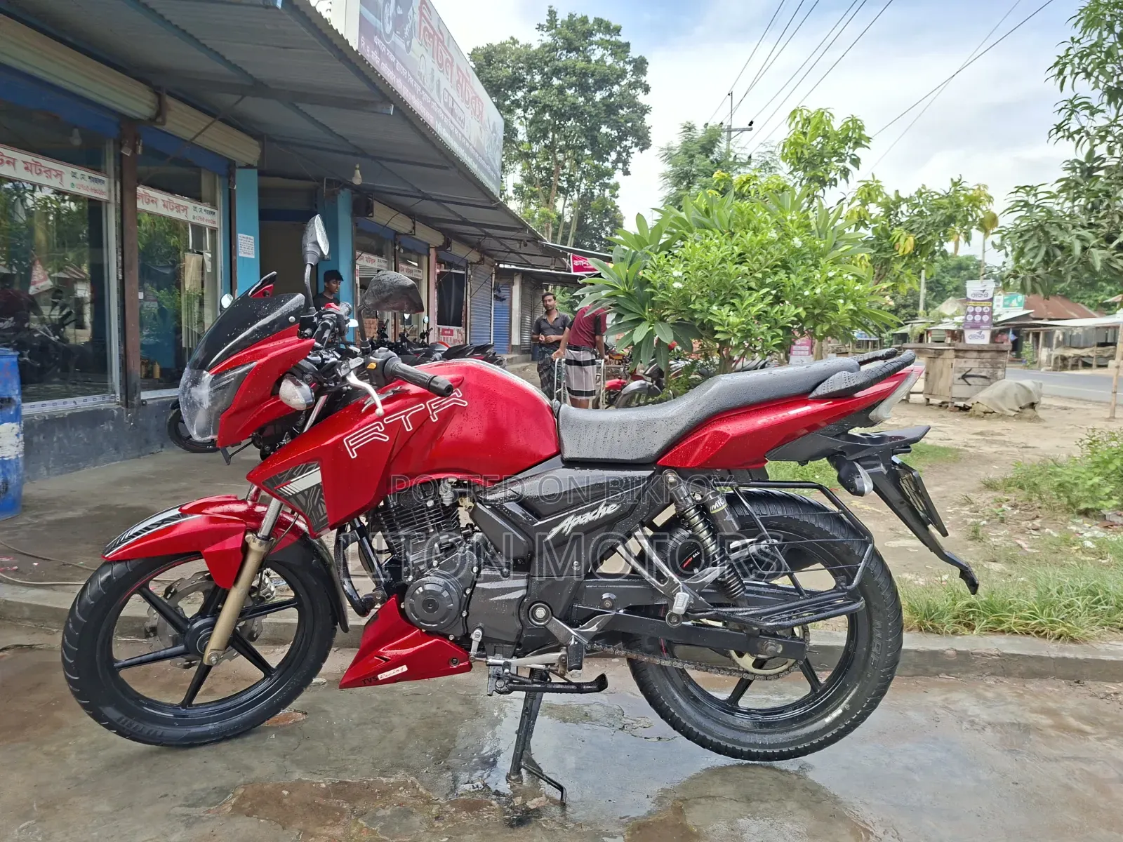 টিভিএস অ্যাপাচে আরটিআর ১৬০ টুভি ২০২০ রেড