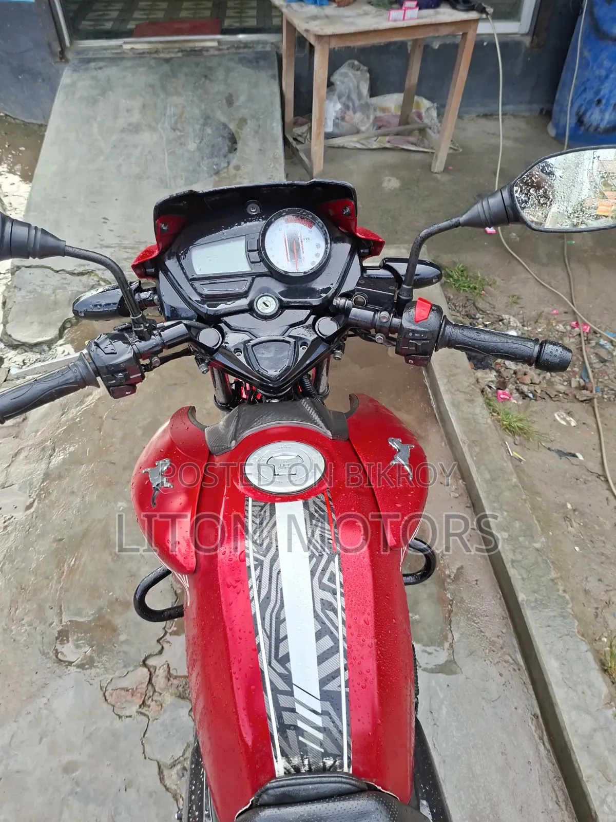 টিভিএস অ্যাপাচে আরটিআর ১৬০ টুভি ২০২০ রেড