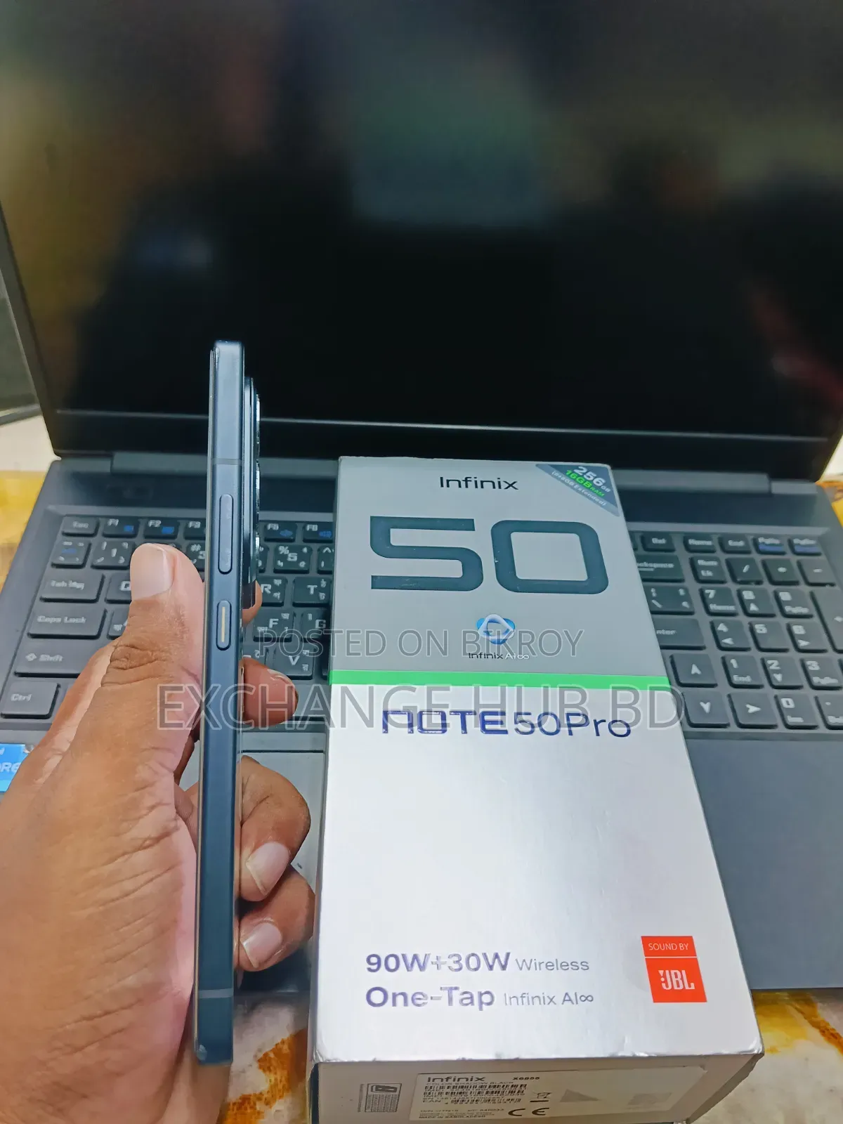 Infinix Note 50 Pro 256 GB Black