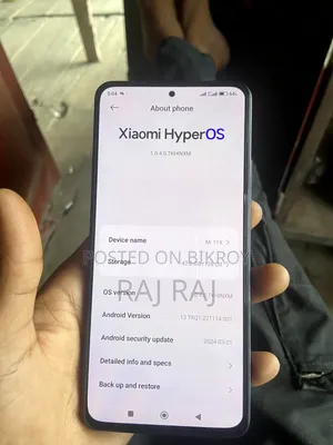 শাওমি মি ১১এক্স ১২৮ জিবি ব্ল্যাক