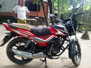 TVS Metro Plus 2019 Red