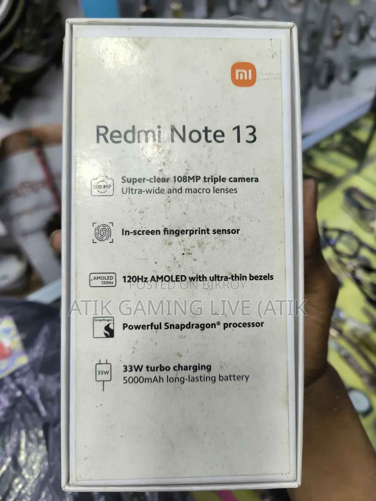Xiaomi Redmi Note 13 128 GB Black